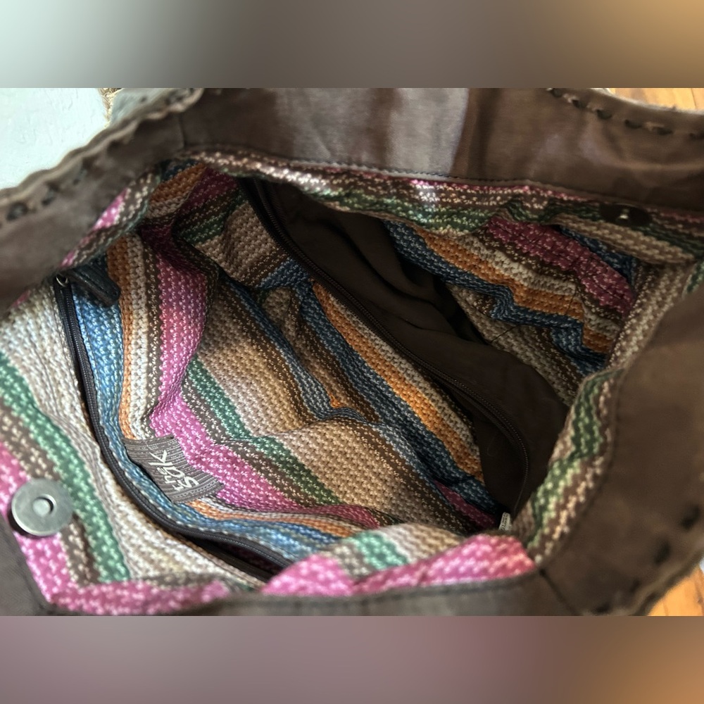 The Sak Black Braided-Handle Hobo Bag - Picture 8 of 11